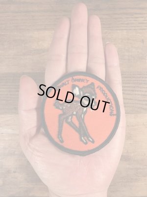 70年代頃のディズニーのバンビのビンテージの刺繡ワッペン