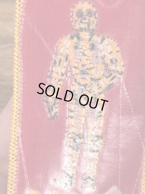 70’sのスペースロボットのヴィンテージの刺繡パッチ