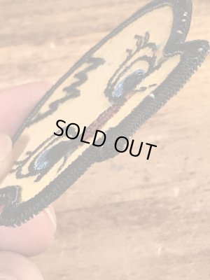 70’sのルーニーテューンズのトゥイーティーのヴィンテージの刺繡パッチ