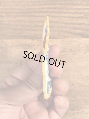 70年代頃のルーニーテューンズのロードランナーのビンテージの刺繡ワッペン