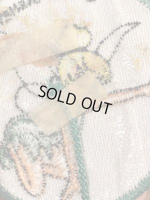 70’sのディズニーのティンカーベルのヴィンテージの刺繡パッチ