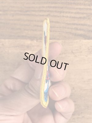 70年代頃のルーニーテューンズのロードランナーのビンテージの刺繡ワッペン