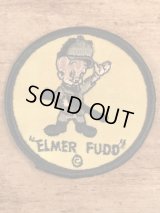 Looney Tunes “Elmer Fudd” Patch　エルマーフッド　ビンテージ　ワッペン　ルーニーテューンズ　70年代