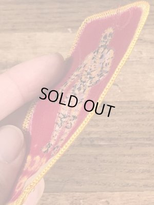 70’sのスペースロボットのヴィンテージの刺繡パッチ