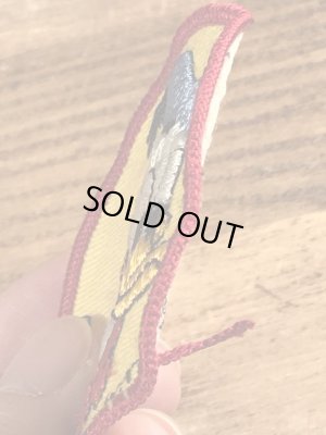 70年代頃のディズニーのドナルドダックのビンテージの刺繡ワッペン