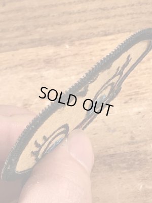 70年代頃のルーニーテューンズのトゥイーティーのビンテージの刺繡ワッペン