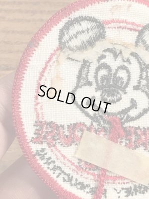 70’sのディズニーのミッキーマウスクラブのヴィンテージの刺繡パッチ
