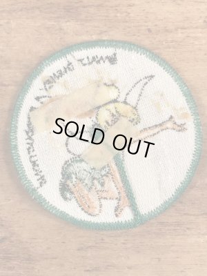 70’sのディズニーのティンカーベルのヴィンテージの刺繡パッチ