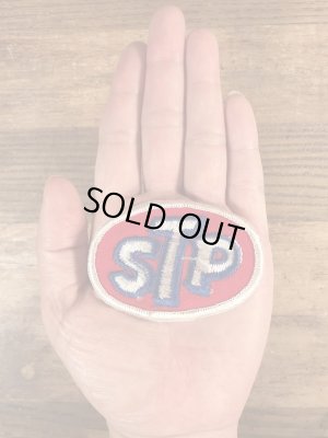 70年代頃のSTPオイルのビンテージの刺繡ワッペン