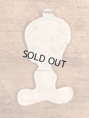 70’sのルーニーテューンズのトゥイーティーのヴィンテージの刺繡パッチ