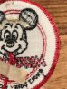 70年代頃のディズニーのミッキーマウスクラブのビンテージの刺繡ワッペン