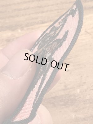 70’sのディズニーのバンビのヴィンテージの刺繡パッチ