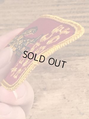 70’sのスペースロボットのヴィンテージの刺繡パッチ