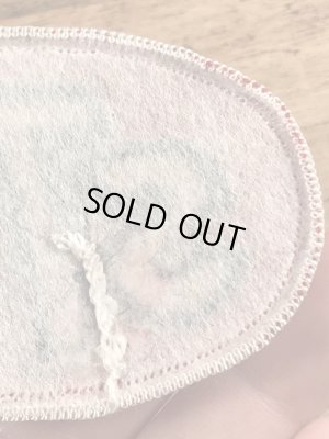 70年代頃のSTPオイルのビンテージの刺繡ワッペン