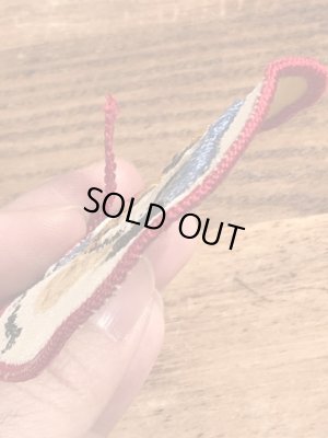 70年代頃のディズニーのドナルドダックのビンテージの刺繡ワッペン