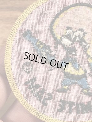 70’sのルーニーテューンズのヨセミテサムのヴィンテージの刺繡パッチ