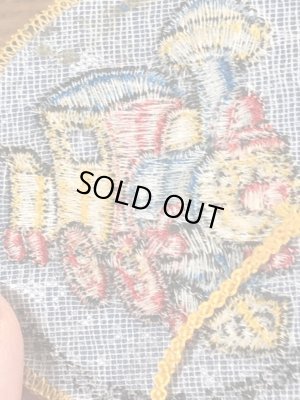 70’sのダンボのケイシージュニアのヴィンテージの刺繡パッチ