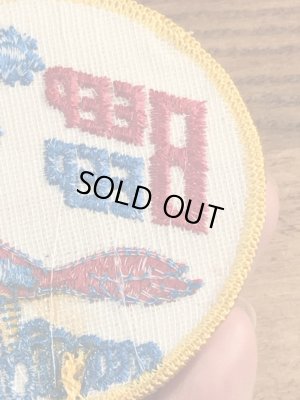 70年代頃のルーニーテューンズのロードランナーのビンテージの刺繡ワッペン