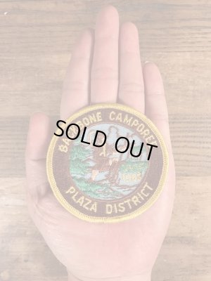 60年代頃のボーイスカウトのビンテージの刺繡ワッペン