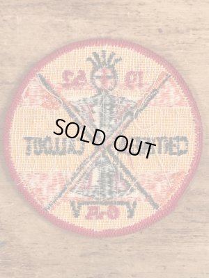 60’sのボーイスカウトのヴィンテージの刺繡パッチ