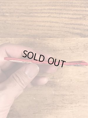 70’sのメッセージが書かれたヴィンテージの刺繡パッチ