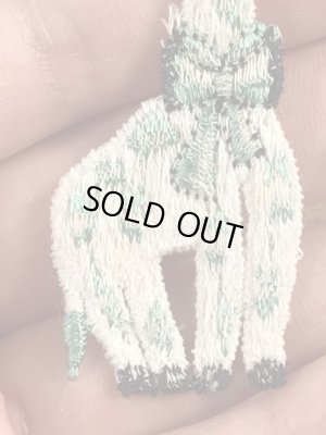 70年代頃のキリンのビンテージの刺繡ワッペン