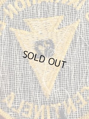 60’sのボーイスカウトのヴィンテージの刺繡パッチ