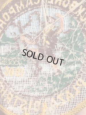 60’sのボーイスカウトのヴィンテージの刺繡パッチ