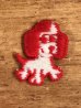 70年代頃の子犬のビンテージの刺繡ワッペン