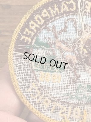 60’sのボーイスカウトのヴィンテージの刺繡パッチ