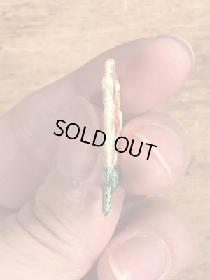 70年代頃の花のビンテージの刺繡ワッペン