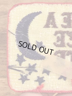 70’sのメッセージが書かれたヴィンテージの刺繡パッチ