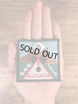 60年代頃のボーイスカウトのビンテージの刺繡ワッペン