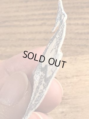 70年代頃の白鳥のビンテージの刺繡ワッペン