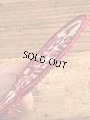 70’sのアメリカンジョークのメッセージが書かれたヴィンテージの刺繡パッチ