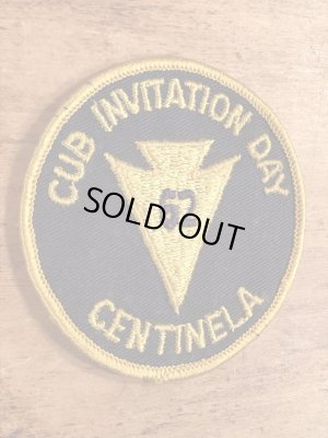 60年代頃のボーイスカウトのビンテージの刺繡ワッペン