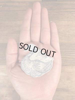 70’sの白鳥のヴィンテージの刺繡パッチ