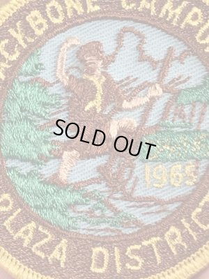 60年代頃のボーイスカウトのビンテージの刺繡ワッペン