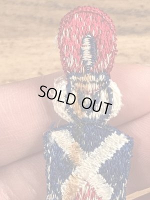 70’sの兵隊さんのヴィンテージの刺繡パッチ