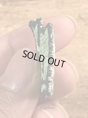 70年代頃のクジラのビンテージの刺繡ワッペン