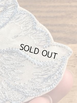 70’sの白鳥のヴィンテージの刺繡パッチ