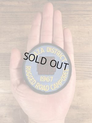 60年代頃のボーイスカウトのビンテージの刺繡ワッペン