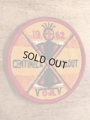 60年代頃のボーイスカウトのビンテージの刺繡ワッペン