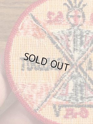 60’sのボーイスカウトのヴィンテージの刺繡パッチ