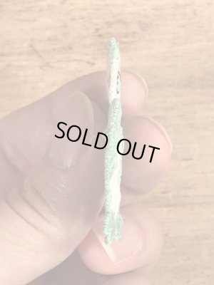 70年代頃のフクロウのビンテージの刺繡ワッペン