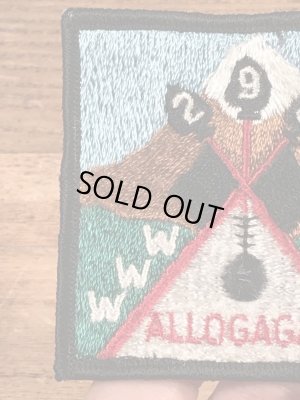 60年代頃のボーイスカウトのビンテージの刺繡ワッペン