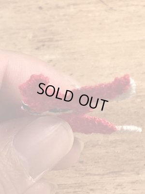 70年代頃のウサギのビンテージの刺繡ワッペン