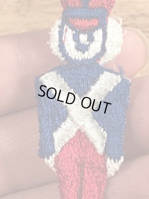 70年代頃の兵隊さんのビンテージの刺繡ワッペン