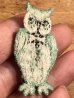 70’sのフクロウのヴィンテージの刺繡パッチ