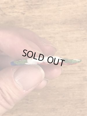 70’sのフラワーのヴィンテージの刺繡パッチ